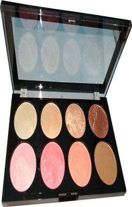 sivanna colors Pro HD Blusher & Highlighter Contour Palette