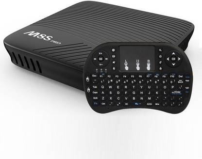 MBOX Mecool M8S Pro Android 7.1 Smart 4K TV Box Amlogic S912 Octa-Core 3GB/16GB Mali-T820MP3 KODI 16.0 Dual Wifi Bluetooth 4.1 with 2.4Ghz Air Mouse Keyboard Media Streaming Device