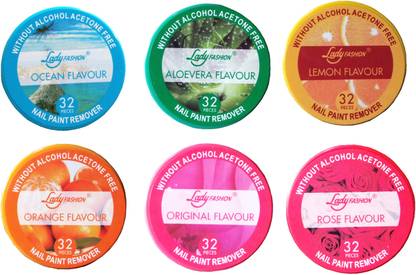 Lady FASHION Instant Nail Polish Remover Pads