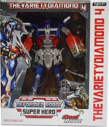 Kiditos Transformer Optimus Prime Deformation Robot Action Figure Toy
