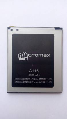 Micromax Mobile Battery For  Micromax A116 - Canvas HD