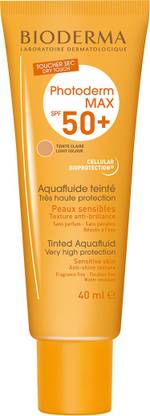 BIODERMA Sunscreen - SPF 50 PA+ Photoderm Max Aquafluide SPF 50+ Claire / Light Shade