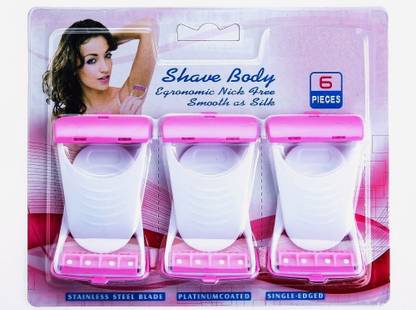 NextTech 6 pieces body shaver, Women