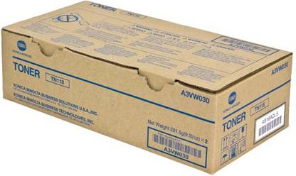 KONICA MINOLTA TN-118 Toner Cartridge Black Ink Toner