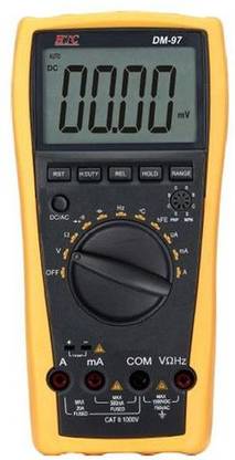 HTC DM-97 AC Voltage Range 0.1mV to 750V Digital Multimeter