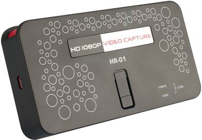 ENEM Full HD 1080p 60 fps Game Capture Box , record from PlayStation PS4, Xbox One, Xbox 360, Wii , Set Top Box--No PC Required—With Remote TV Tuner Card