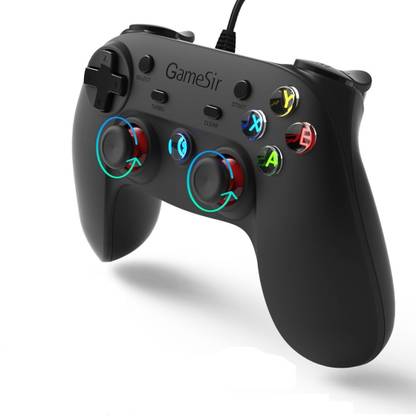 Memore Gamesir: Wired Controller for PC/PS3/Android (G3W Edition) (Black) - with Phone Bracket  Gamepad