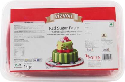 Vizyon Red Sugar Paste