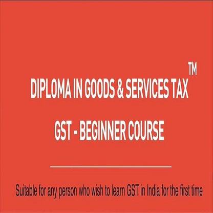 Tally Beginners to Advance GST Course