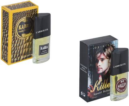 Carrolite Set of 2 Kabra Yellow-Killer Perfume Eau de Parfum  -  20 ml