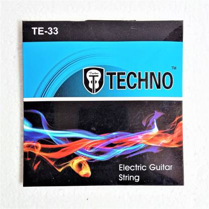Techno Electric Electric Guitar Strings Set TE33 BY CHENNAI MUSICALS Guitar String