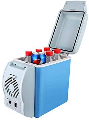 HSR Portable Fridge 12V Auto Mini Car Travel Fridge ABS Multi-Function Freezer Warmer Cooling & Warming 7.5 L Car Refrigerator