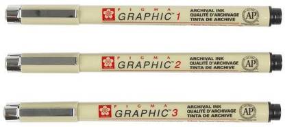 SAKURA Pigma Graphic Set Calligraphy