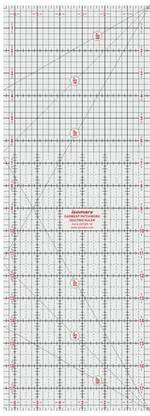 isomars Garment Patchwork Quilting Ruler - 18" Quilting Stencil