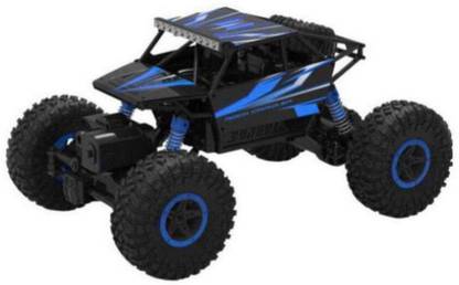 Kashti Rock Crawler 1:18 Scale 4WD Rally Car - The Mean Machine (Blue)
