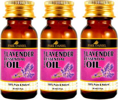 PARK DANIEL Premium Lavender Essential oil Combo pack of 3 No.30 ml Bottles