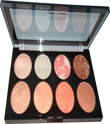 sivanna colors Pro HD Blusher & Contour Palette & Highlighter