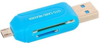 Apro OTG Micro SD+TF Card Reader (Multicolor) Card Reader