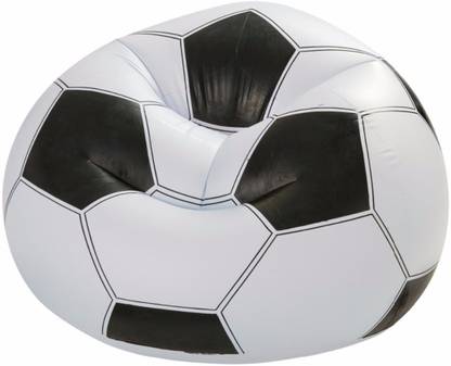 INTEX ® Original Inflatable Giant Football Beanless Bag Air sofa chair Inflatable Sofa/ Chair