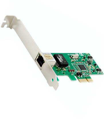 FineArts Gigabit Ethernet LAN PCI Express (PCIe) Network Controller Card 10/100/1000 Single Lane Driver Supported MS Windows 98SE/ME2000/XP/Server 2003/XP 64-bit/Vista/Vista64-Bit/Win 7 64bit/8 Network Interface Card