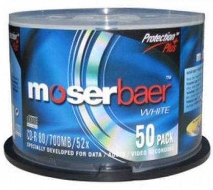 moserbaer CD Rewritable 700 MB