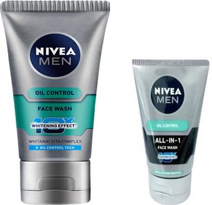 Nivea Men MEN OIL CONTROL 100 GM +ALL IN ONE 50 GM Face Wash