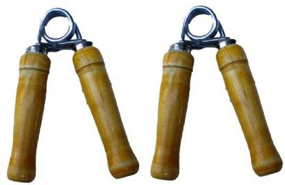FACTO POWER Online Series Pair of Wooden Handle Hand Gripper Hand Grip/Fitness Grip