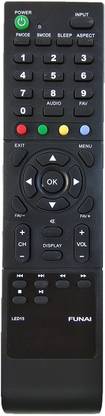LipiWorld LED15  Compatible For  LCD LED TV Funai Remote Controller