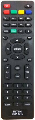 LipiWorld  LED 3210 TV Universal Remote Compatible For  LED TV Intex Remote Controller