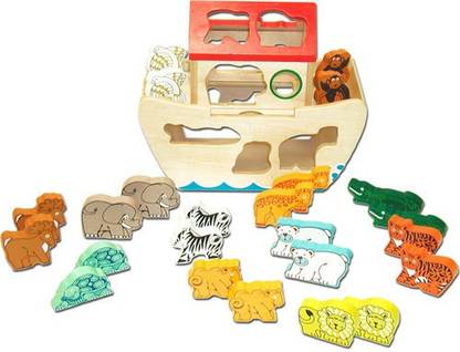 MELISSA & DOUG Noah's Ark Shape Sorter