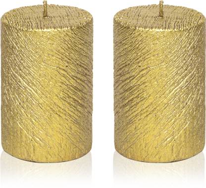Maxime Candles Golden Decorative Candles Candle