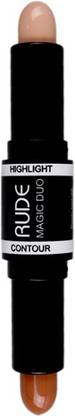 Rude Magic Duo Highlight & Contour Compact