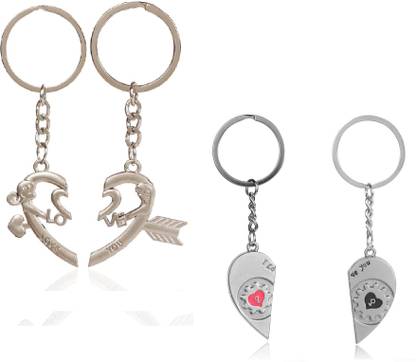 ryka collection Silver Keychain Combo Key Chain