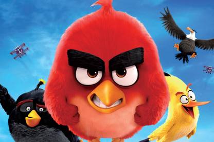 ANGRY BIRD CARTOON POSTER Paper Print