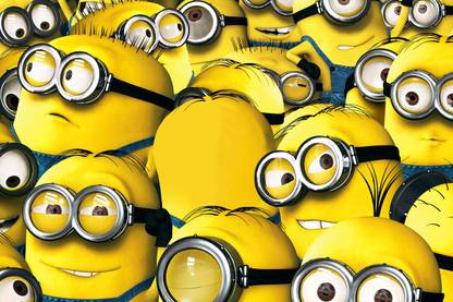 MINIONS 2015 ANIMTAED POSTER Paper Print