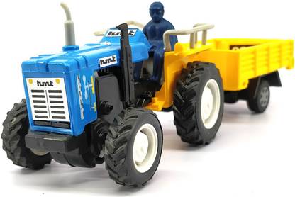 centy toys Tractor with Trolley (Multicolor)