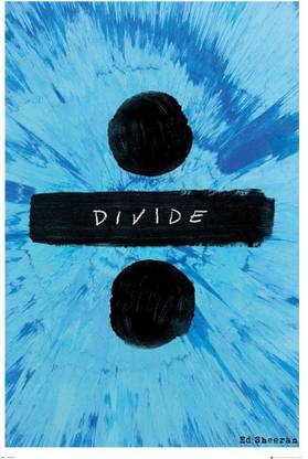 Ed Sheeran Divide Maxi Poster Paper Print