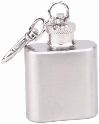 Smartcraft Hip Flask Keychain - 30ml , Multipurpose Keychain Hip Flask , Perfect Quirky Key Chain Gift for your Drinking Buddy Key Chain