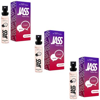 JASS Perfume Spray Chat (8 ml e) -Pack of 3 Eau de Parfum - 8 ml