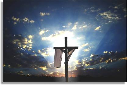 Ester Festival - holy cross Paper Print