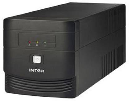 Intex 1000VA Gaama 1000VA 0 V Standby-Ferro Tower Model UPS with Overload Protection 0 Outlet Plugs