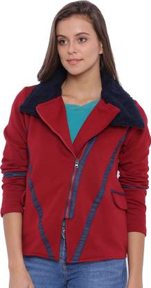 CAMPUS SUTRA Full Sleeve Solid Women Jacket
