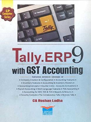 Lawpoint's Tally.ERP9 with GST Accounting by CA. Roshan Lodha
