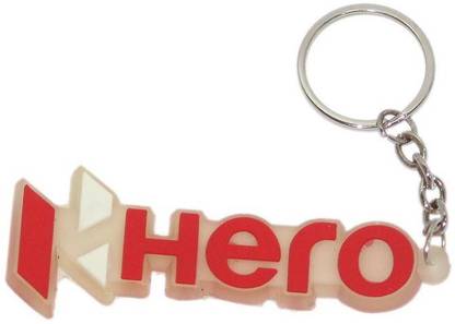 Aura Soft Rubber Hero Bike Key Chain