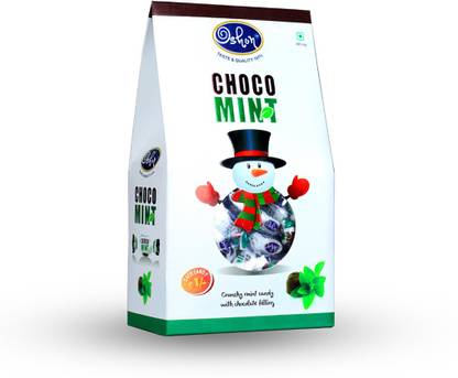 Oshon Choco Mint, 120 Pieces Box Peppermint Candy