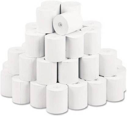 m m enterprises 3"Inch POS/Billing Machine/Swipe Machine/Creditcard Machine/ATM Machine Set of 30 Nos Thermal Cash Register Paper