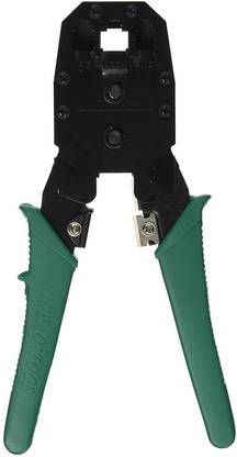 Lapmate 101 RJ45/RJ11 Networking Lan Cable Cutter 3 In 1 Modular Crimping Tool ( Colours May vary) Manual Crimper
