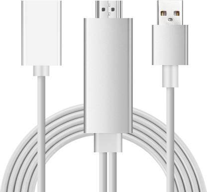 microware HDMI Cable 1.5 m HDTV Cable for Android and Apple Devices