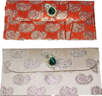 Wonder Star Fancy Wedding And Other Occasions Omen/Shagun Envelope (2 Pcs Combo) Envelopes