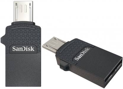 SanDisk OTG Dual Flash USB 32 GB Pen Drive Compatible with Netbook, Desktop Computer, Tablet, Mobile, Audio Player, Television, Laptop USB 2.0 Plastic Case